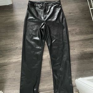 Dynamite Gisele Faux Leather Pants- Size 14